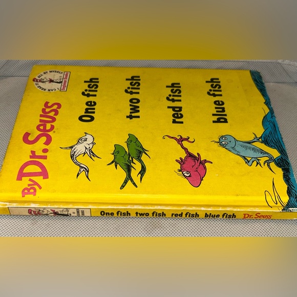 One Fish Two Fish Red Fish Blue Fish by Dr. Seuss, 1960, Hardcover - Picture 10 of 10